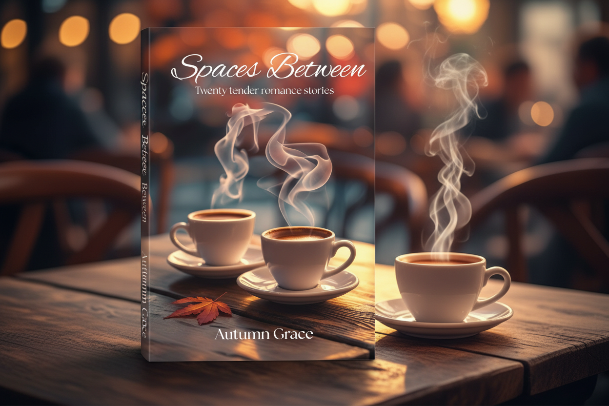 Spaces Between - Café scene mockup