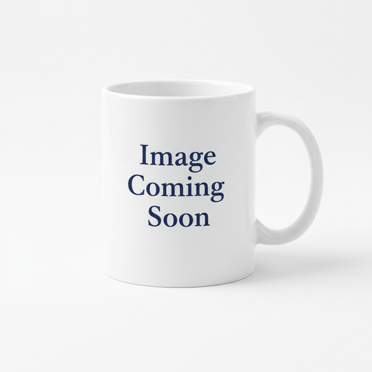 Plain white mug with Image Coming Soon